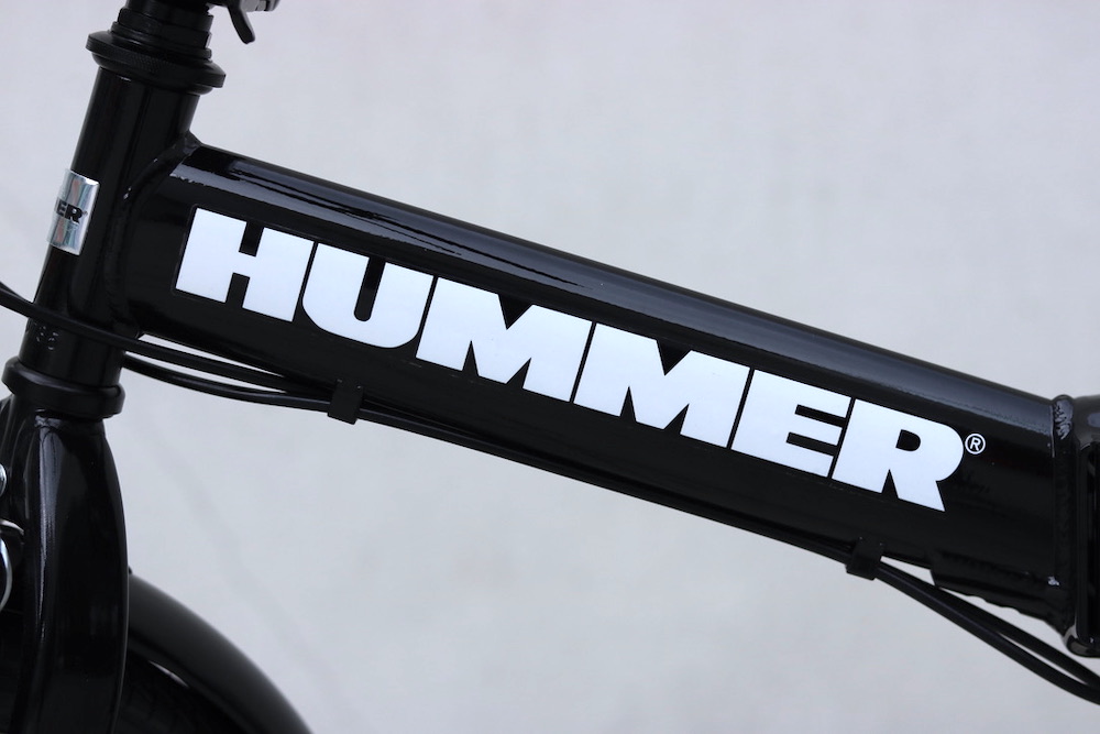 唯一無二の存在感。「HUMMER(ハマー) 折りたたみ自転車」【買って 