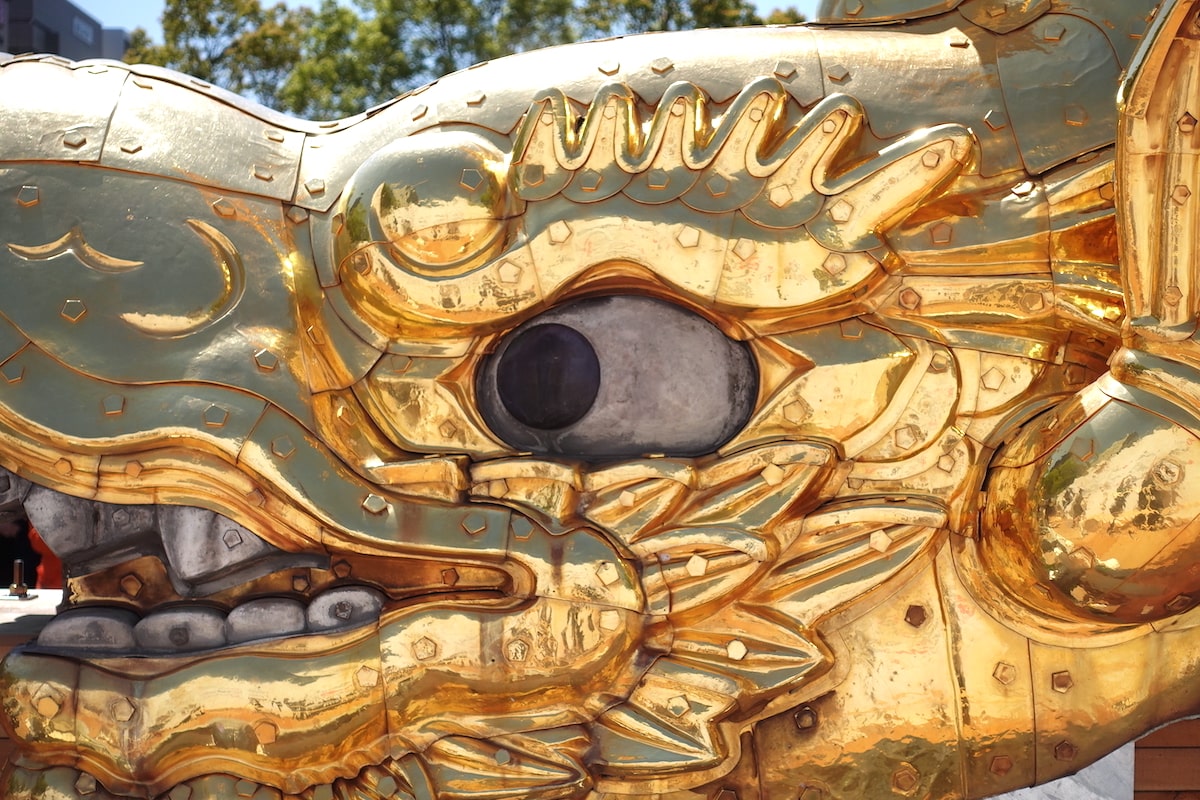 疫病退散！16年ぶりに地上へ！「名古屋城金シャチ特別展覧」に行ってき